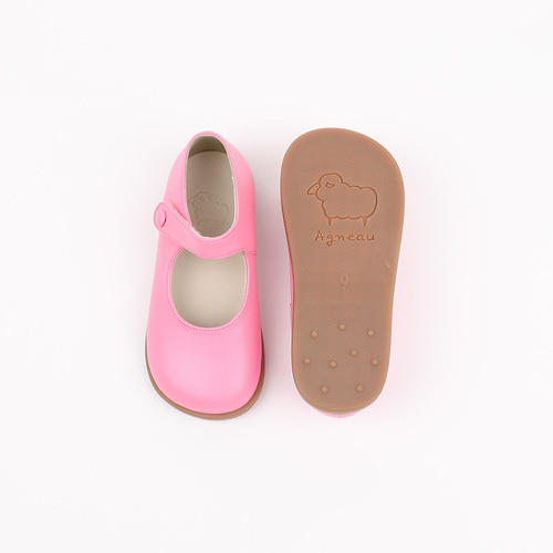 [Official online store only] Betula Neon Pink Girls flat shoes.