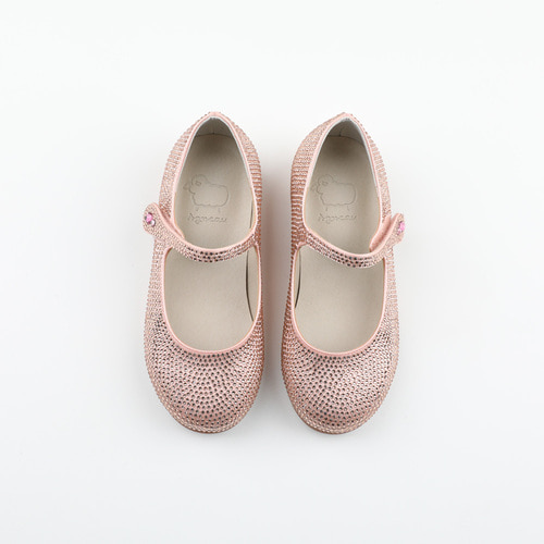 Ester Baby Pink Girl Crystal Jewelry Shoes