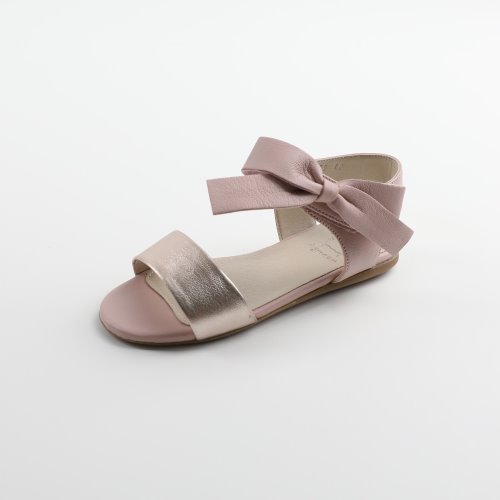 Stevia Champagne Gold/Baby Pink Girls Sandle
