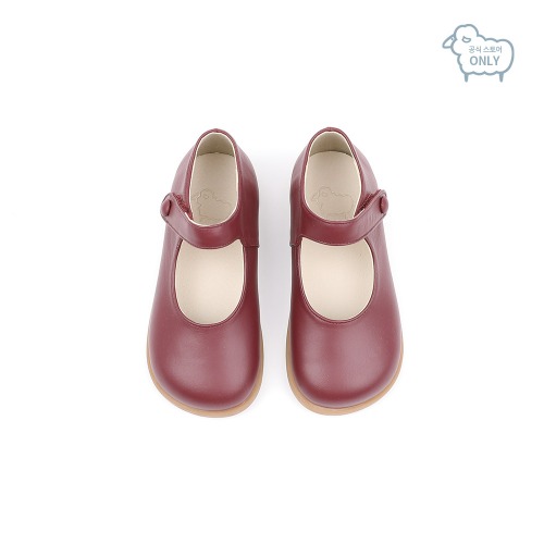 [Official online store only] Betula burgundy girls&#039; shoes.