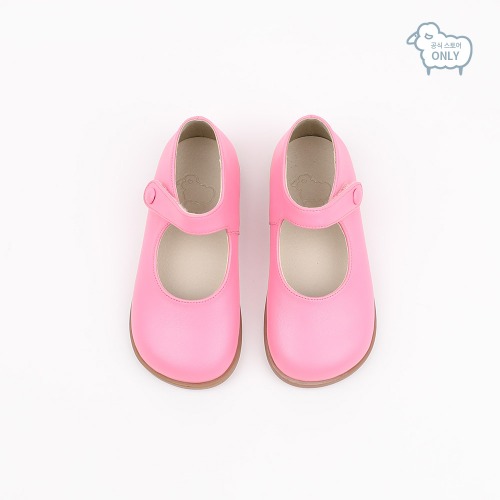 [Official online store only] Betula Neon Pink Girls flat shoes.