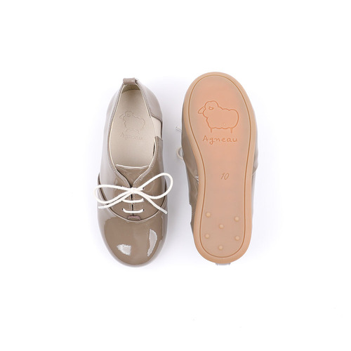Prunus Taupeclink Children&#039;s Oxford Shoes