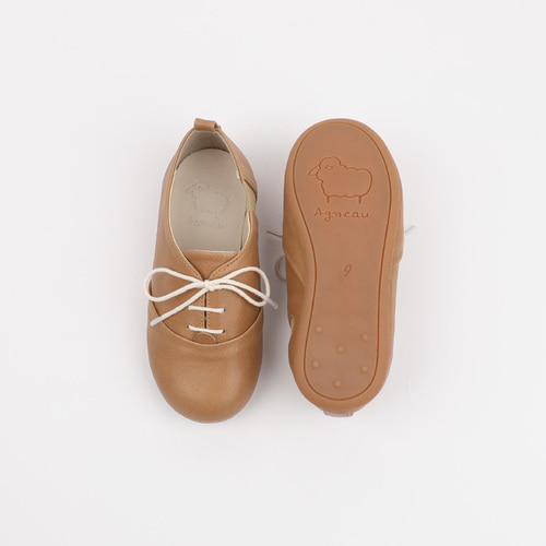 Prunus Colored Children&#039;s Oxford Flat Shoes_Annew Signature