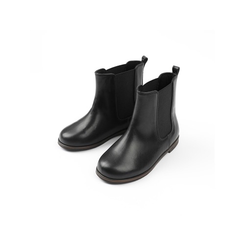 Lead Black Ankle Boots (Nappy: Napping)