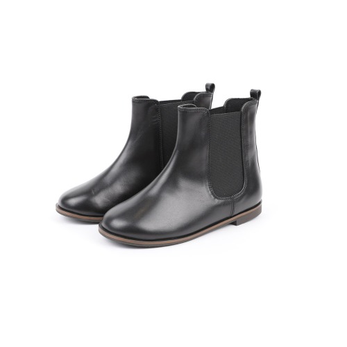 Lead Black Ankle Boots (Nappy: Napping)