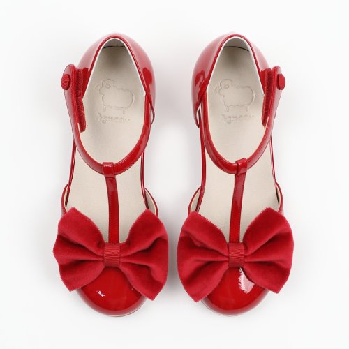 Melia Red Cross Ribbon Mary Jane&#039;s Shoes X-MAS EVENT ITEM