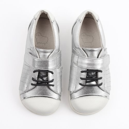Ivy White/Silver Children&#039;s Shoes